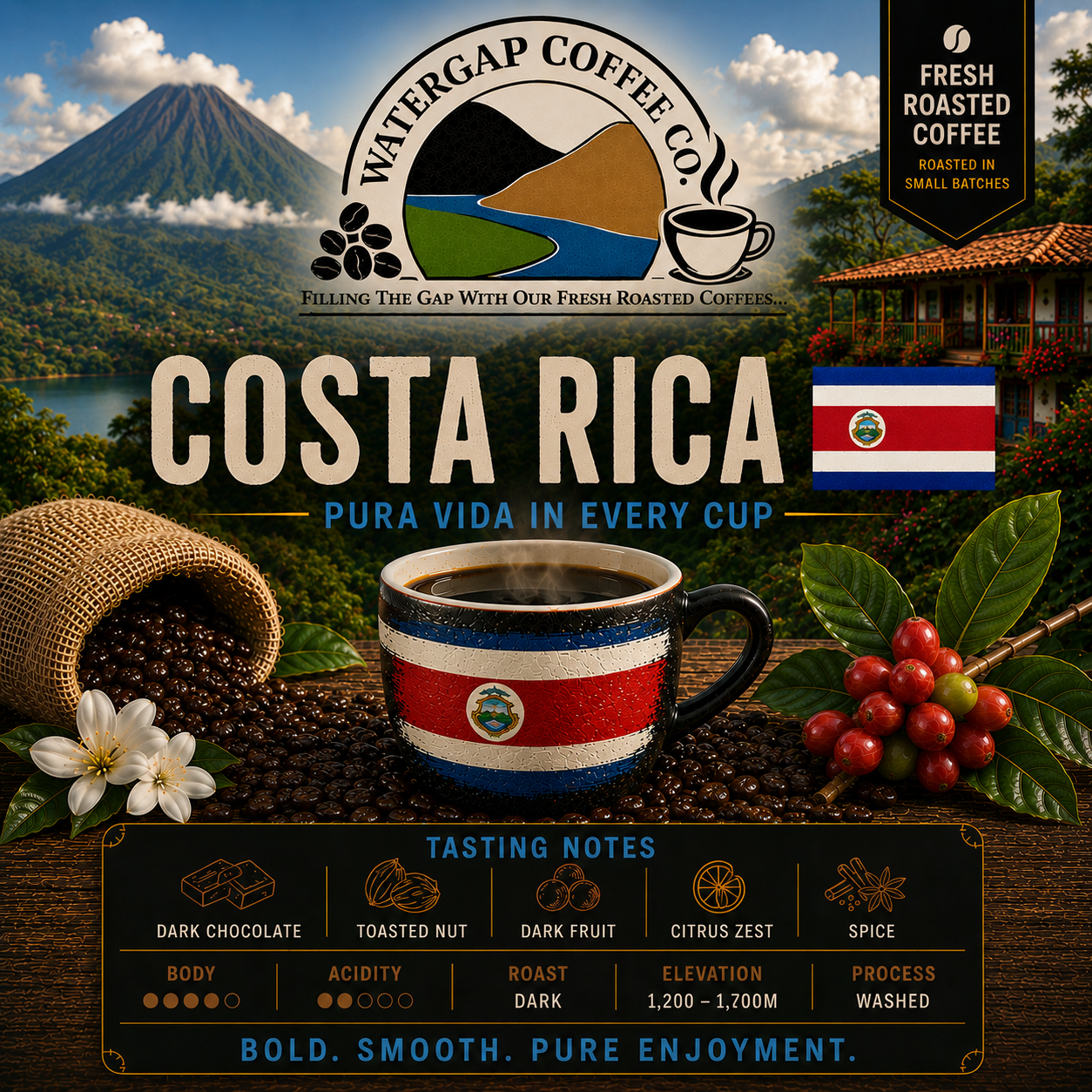 Costa Rica Estate Dark