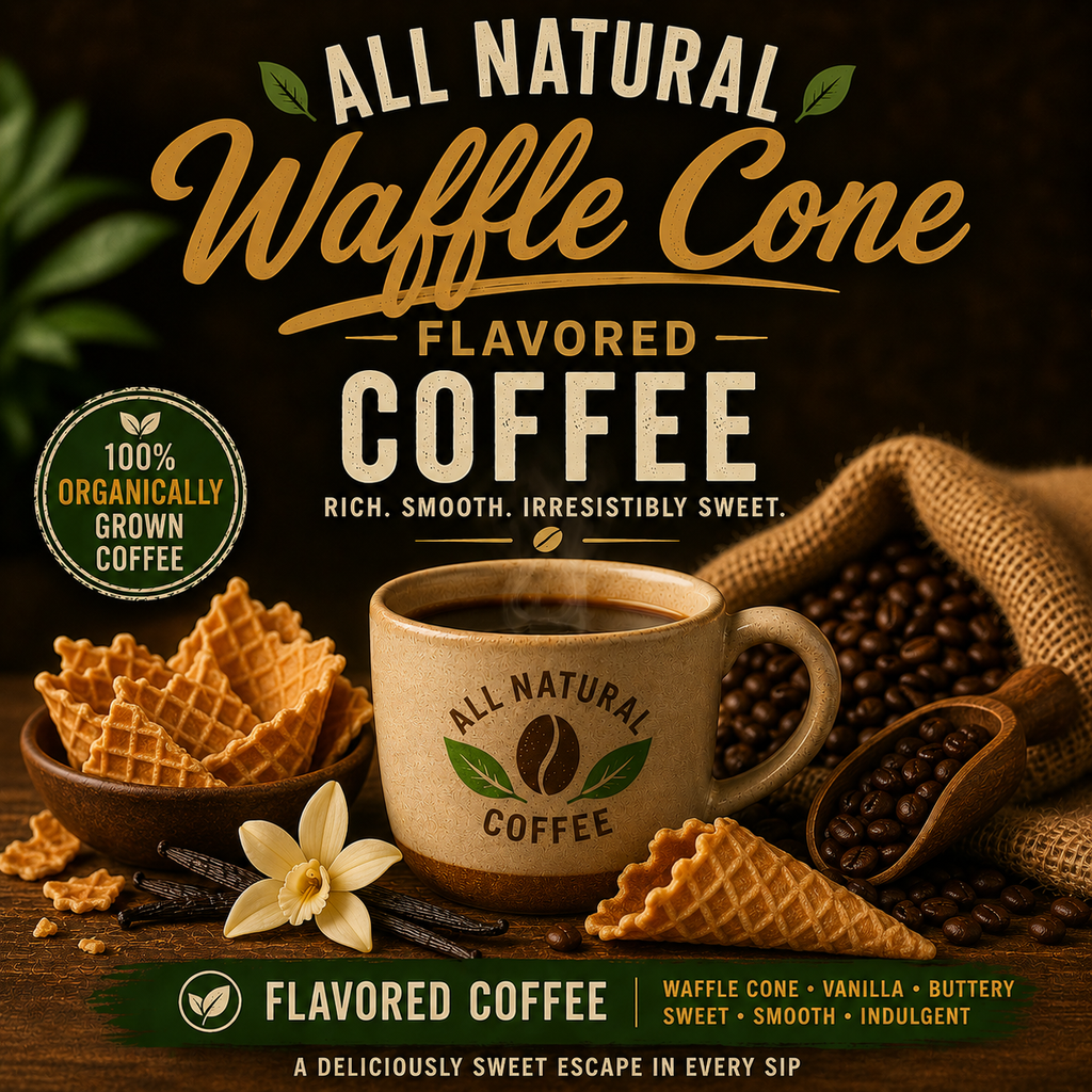 All Natural Waffle Cone