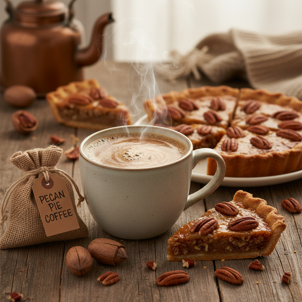Pecan Pumpkin Praline Pie
